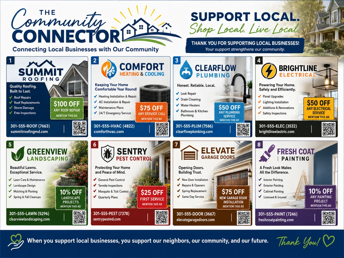 Community Connector Full Reach sample Side A