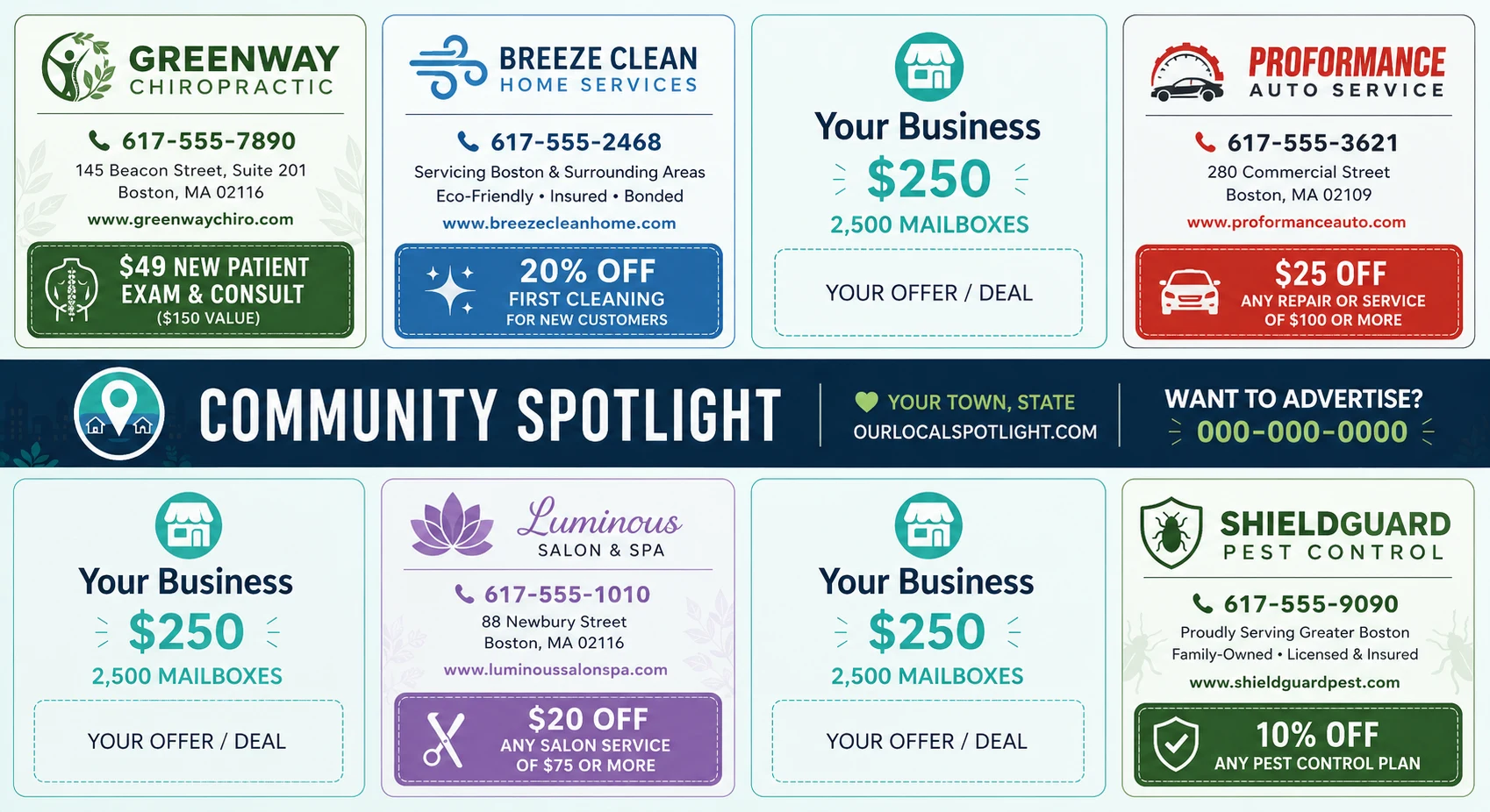 Community Spotlight Focused Reach sample Side B