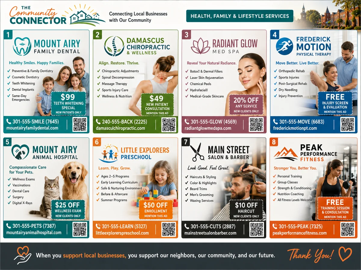 Community Connector Full Reach sample Side B